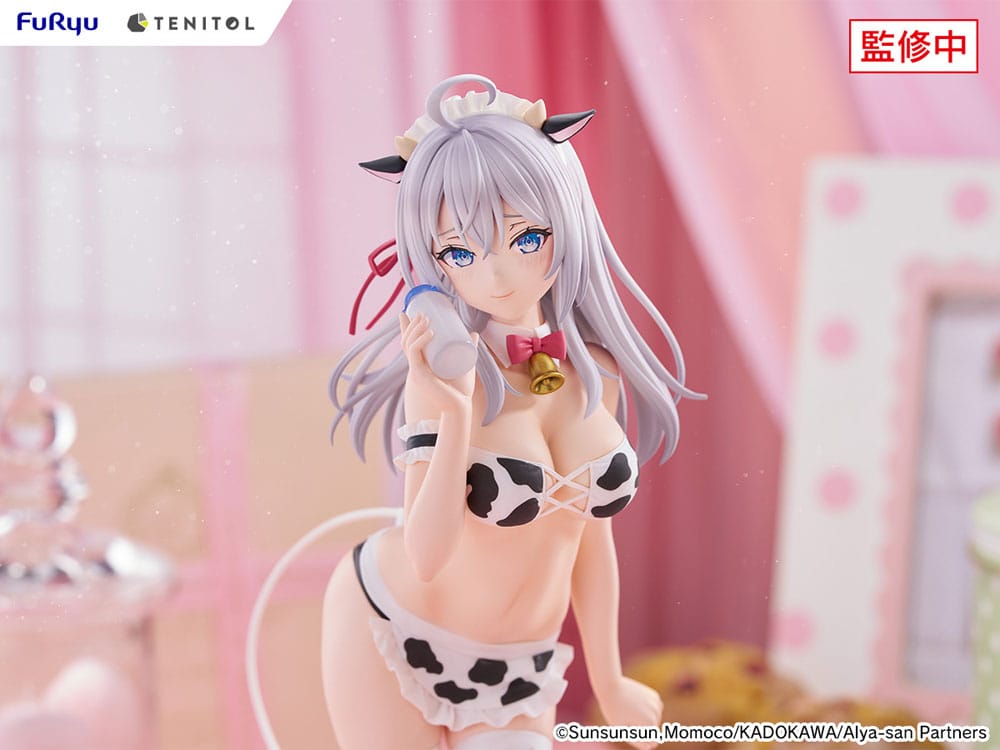 Alya Sometimes Hides Her Feelings in Russian Tenitol Tall PVC Statue Alya Cow Costume Ver. 29 cm Image 8