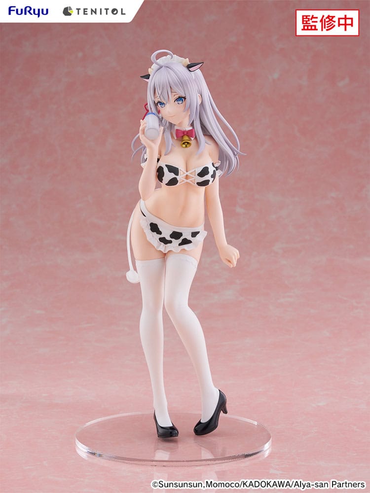 Alya Sometimes Hides Her Feelings in Russian Tenitol Tall PVC Statue Alya Cow Costume Ver. 29 cm Image 11