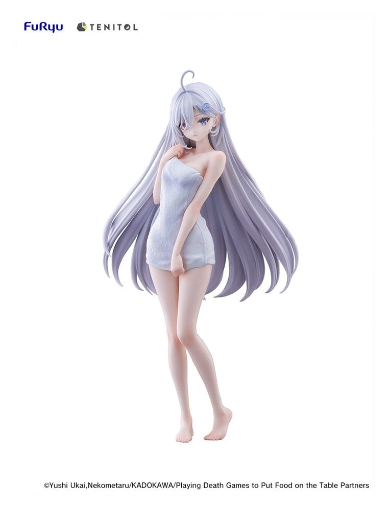 Playing Death Games to Put Food on the Table Light Novel PVC Statue Yuki Golden Bath Ver. 30 cm Image 1