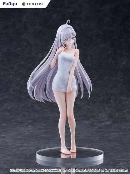 Playing Death Games to Put Food on the Table Light Novel PVC Statue Yuki Golden Bath Ver. 30 cm Image 4