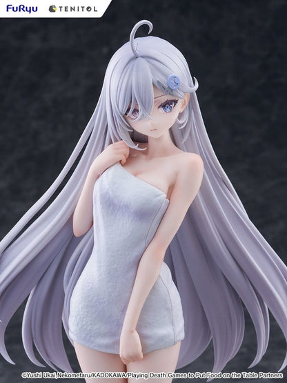 Playing Death Games to Put Food on the Table Light Novel PVC Statue Yuki Golden Bath Ver. 30 cm Image 5