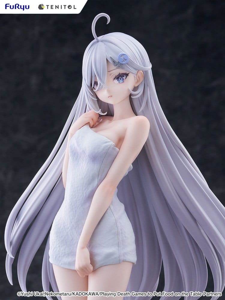 Playing Death Games to Put Food on the Table Light Novel PVC Statue Yuki Golden Bath Ver. 30 cm Image 6
