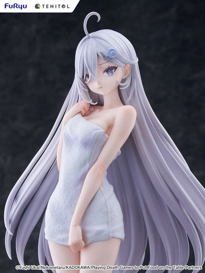 Playing Death Games to Put Food on the Table Light Novel PVC Statue Yuki Golden Bath Ver. 30 cm Image 6