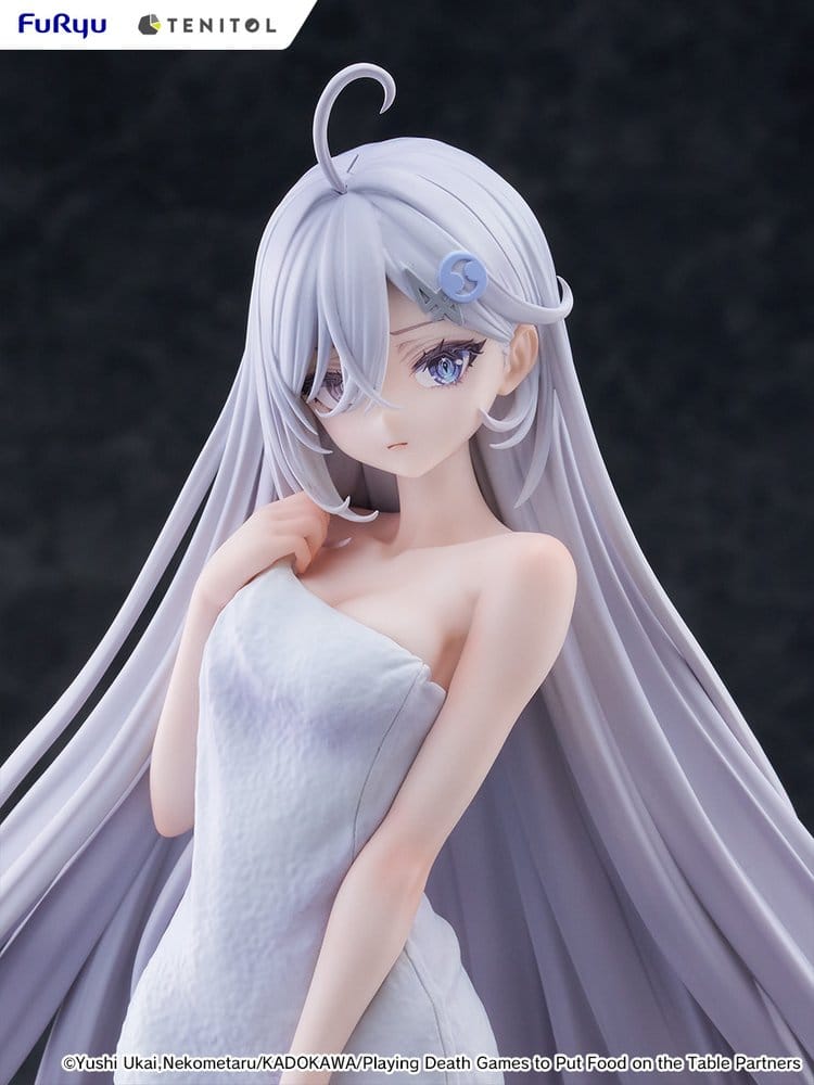 Playing Death Games to Put Food on the Table Light Novel PVC Statue Yuki Golden Bath Ver. 30 cm Image 8