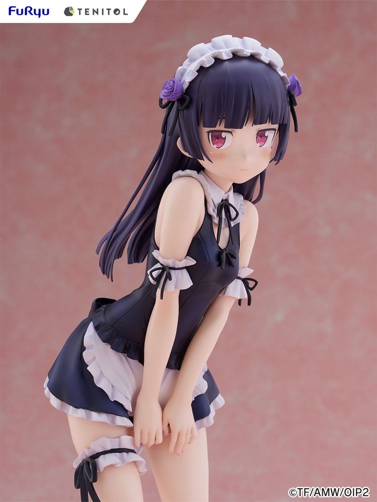Ore no Imouto ga Konna ni Kawaii Wake ga Nai. Tenitol Tall PVC Statue Kuroneko swimsuits maid Ver. 27 cm Image 5