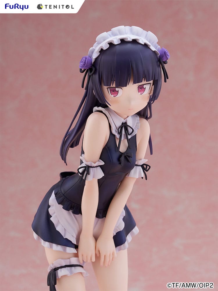 Ore no Imouto ga Konna ni Kawaii Wake ga Nai. Tenitol Tall PVC Statue Kuroneko swimsuits maid Ver. 27 cm Image 6