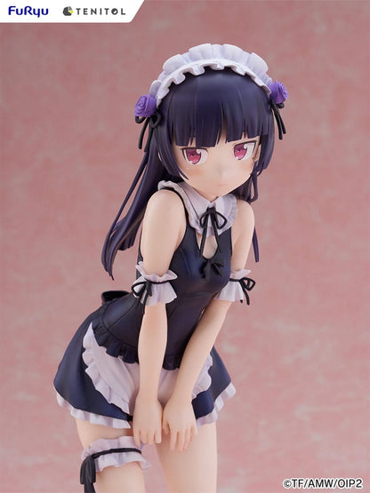 Ore no Imouto ga Konna ni Kawaii Wake ga Nai. Tenitol Tall PVC Statue Kuroneko swimsuits maid Ver. 27 cm Image 6