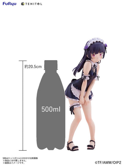 Ore no Imouto ga Konna ni Kawaii Wake ga Nai. Tenitol Tall PVC Statue Kuroneko swimsuits maid Ver. 27 cm Image 8