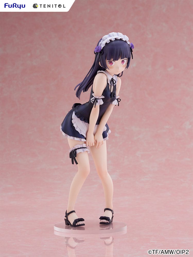 Ore no Imouto ga Konna ni Kawaii Wake ga Nai. Tenitol Tall PVC Statue Kuroneko swimsuits maid Ver. 27 cm Image 14