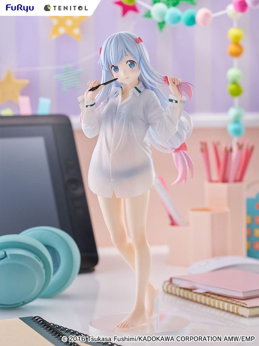 Eromanga Sensei Tenitol Tall PVC Statue Sagiri Izumi Shirts Ver. 30 cm Image 2