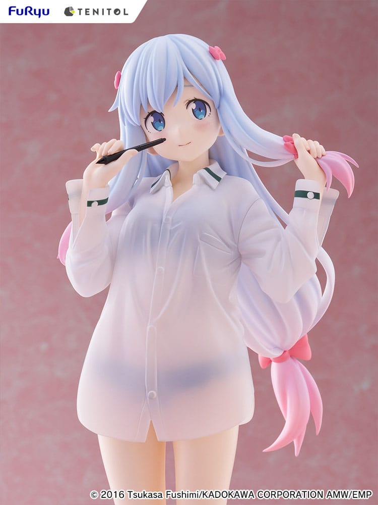 Eromanga Sensei Tenitol Tall PVC Statue Sagiri Izumi Shirts Ver. 30 cm Image 6
