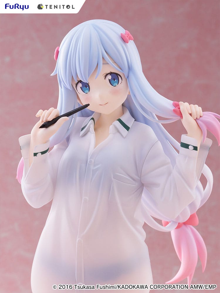 Eromanga Sensei Tenitol Tall PVC Statue Sagiri Izumi Shirts Ver. 30 cm Image 7