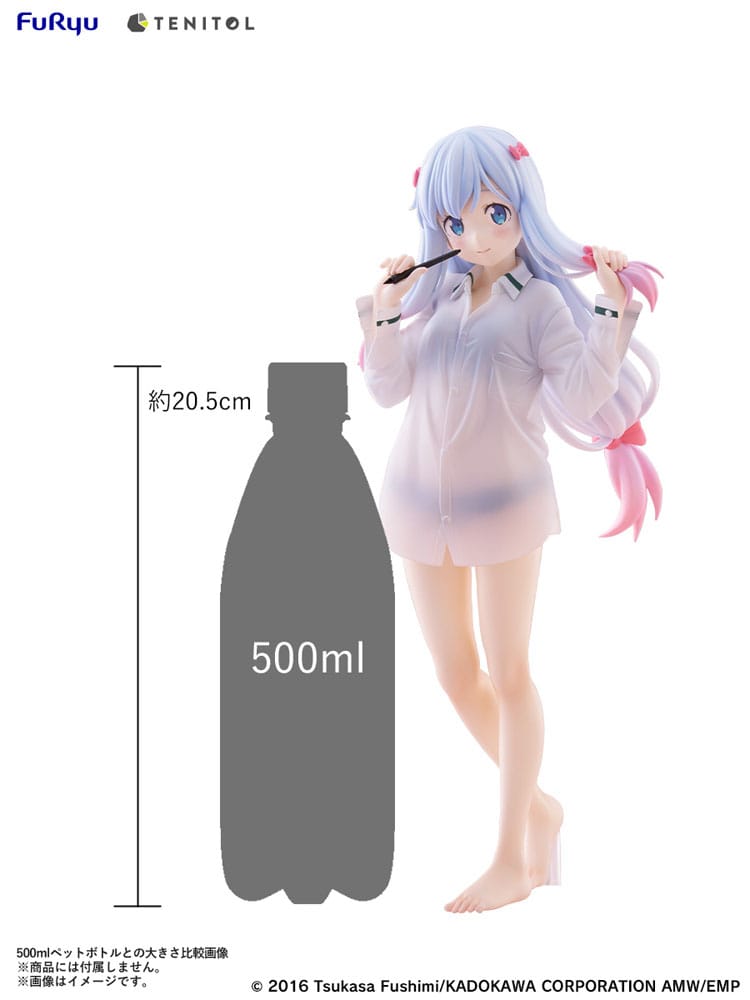 Eromanga Sensei Tenitol Tall PVC Statue Sagiri Izumi Shirts Ver. 30 cm Image 8