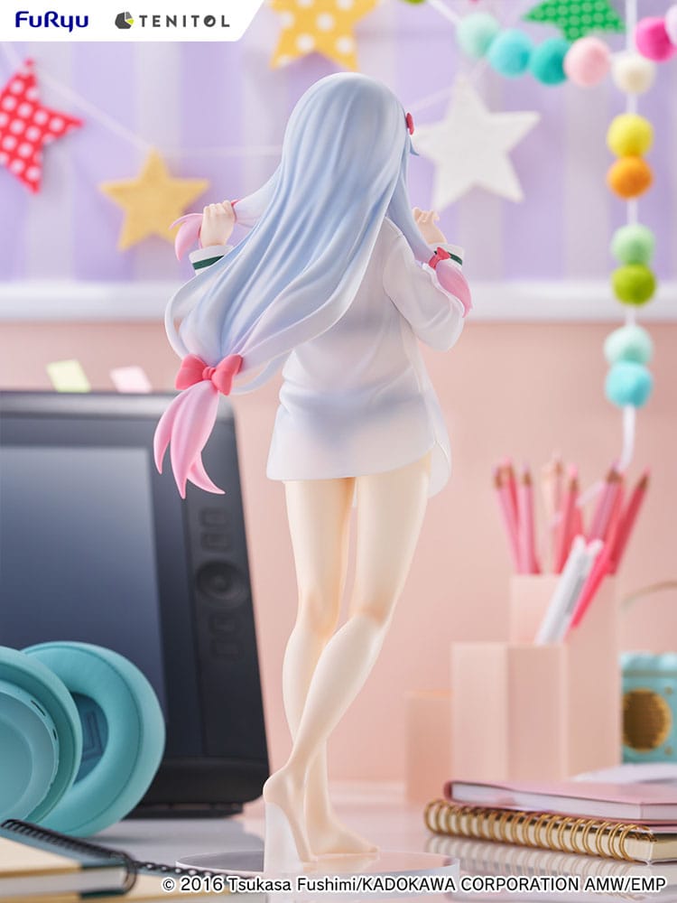 Eromanga Sensei Tenitol Tall PVC Statue Sagiri Izumi Shirts Ver. 30 cm Image 10