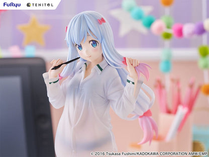 Eromanga Sensei Tenitol Tall PVC Statue Sagiri Izumi Shirts Ver. 30 cm Image 13