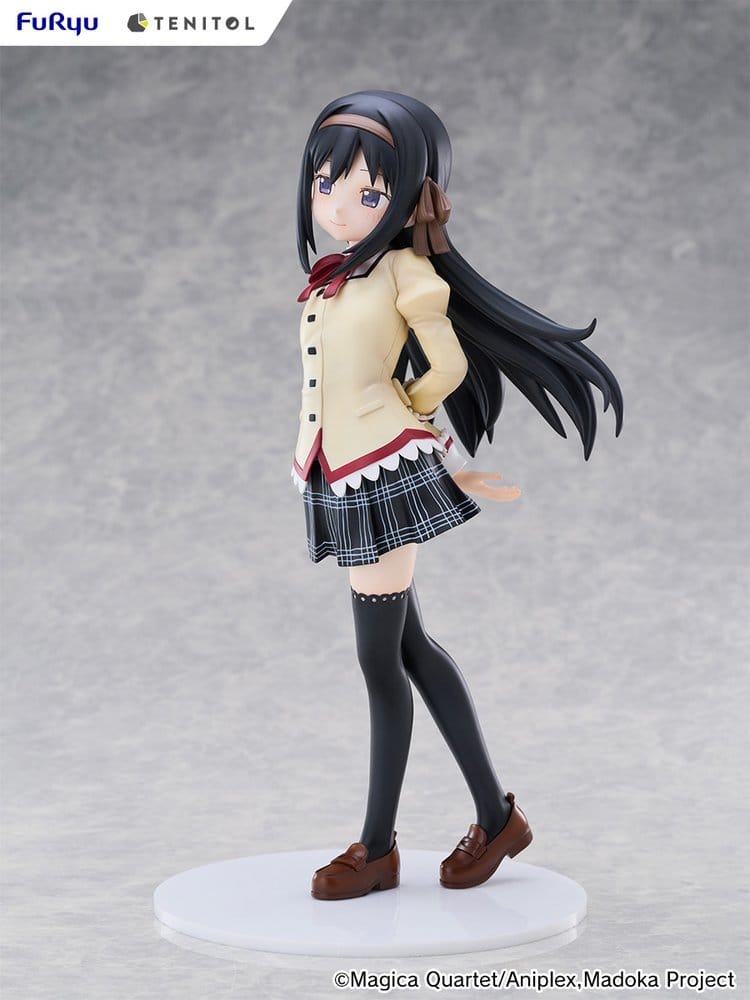 Puella Magi Madoka Magica the Movie -Walpurgisnacht: Rising- Tenitol Tall PVC Figur Homura Akemi 30 cm Image 2