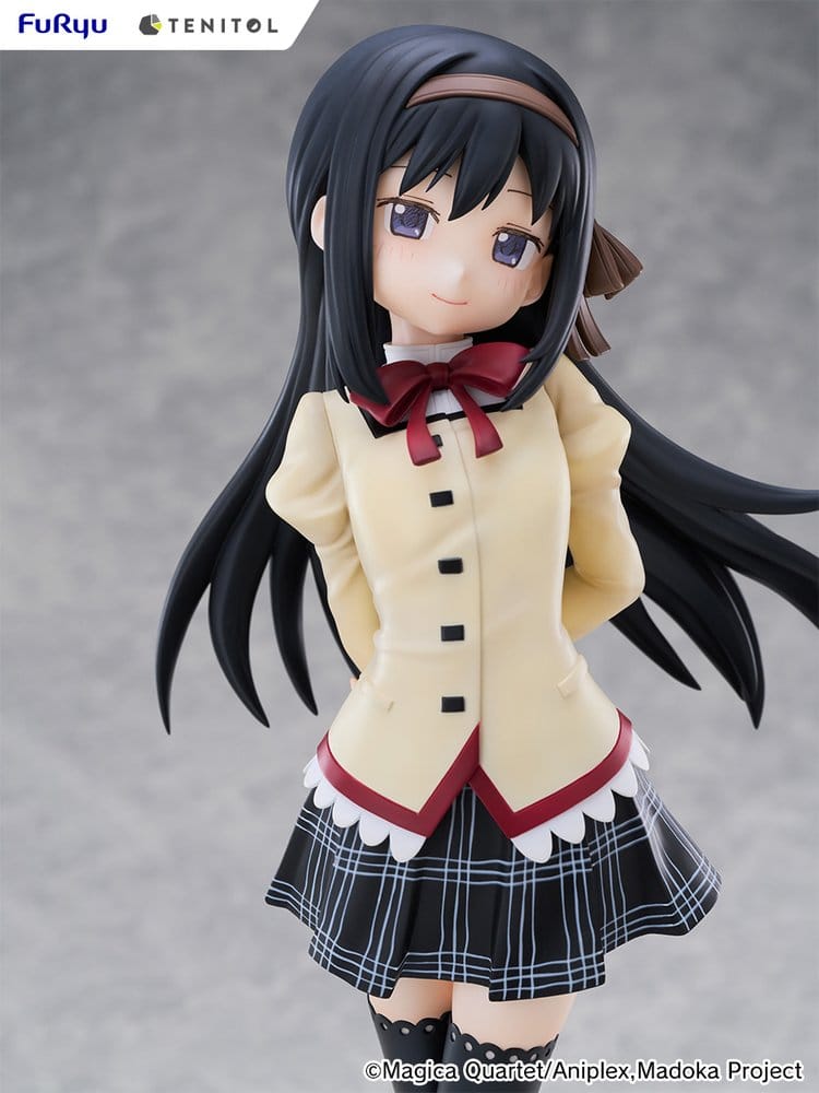 Puella Magi Madoka Magica the Movie -Walpurgisnacht: Rising- Tenitol Tall PVC Figur Homura Akemi 30 cm Image 4
