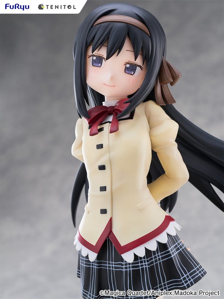 Puella Magi Madoka Magica the Movie -Walpurgisnacht: Rising- Tenitol Tall PVC Figur Homura Akemi 30 cm Image 5