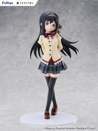 Puella Magi Madoka Magica the Movie -Walpurgisnacht: Rising- Tenitol Tall PVC Figur Homura Akemi 30 cm Image 7