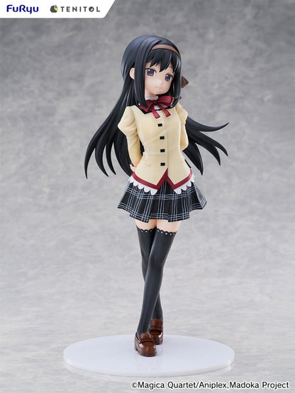 Puella Magi Madoka Magica the Movie -Walpurgisnacht: Rising- Tenitol Tall PVC Figur Homura Akemi 30 cm Image 8
