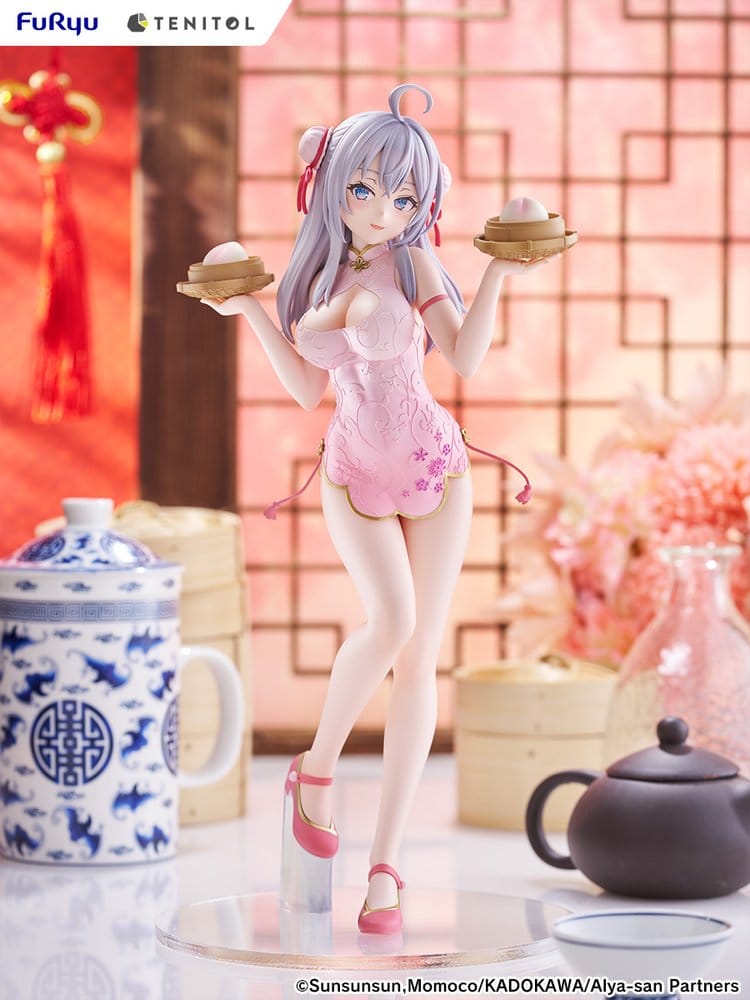 Alya Sometimes Hides Her Feelings in Russian Tenitol Tall PVC Figur Alya Cheongsam Ver. 29 cm Image 2