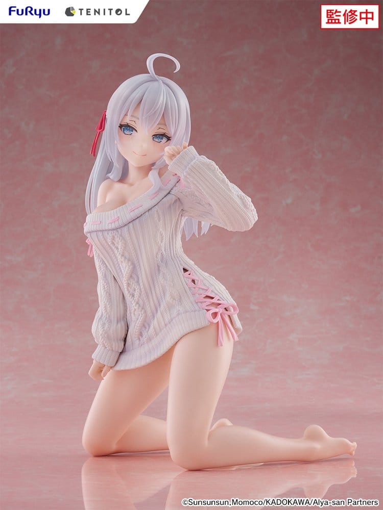 Alya Sometimes Hides Her Feelings in Russian Noodle Stopper PVC Figure Knit Ver. 26 cm Image 1