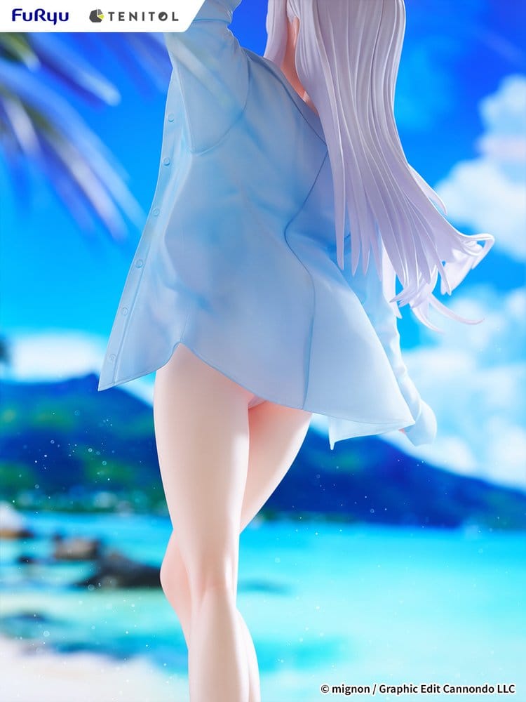 Mignon Works Tenitol Tall PVC Figur Shiro Swimsuit Ver. 30 cm Image 13