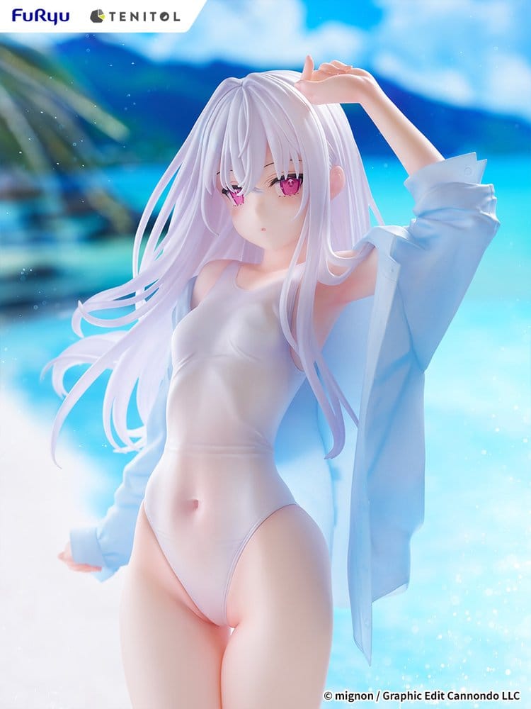 Mignon Works Tenitol Tall PVC Figur Shiro Swimsuit Ver. 30 cm Image 14