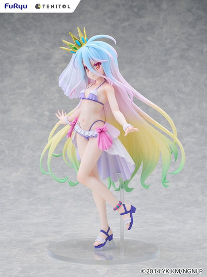 No Game No Life Tenitol Tall PVC Figur Shiro swimwear dress Ver. 29 cm Image 2