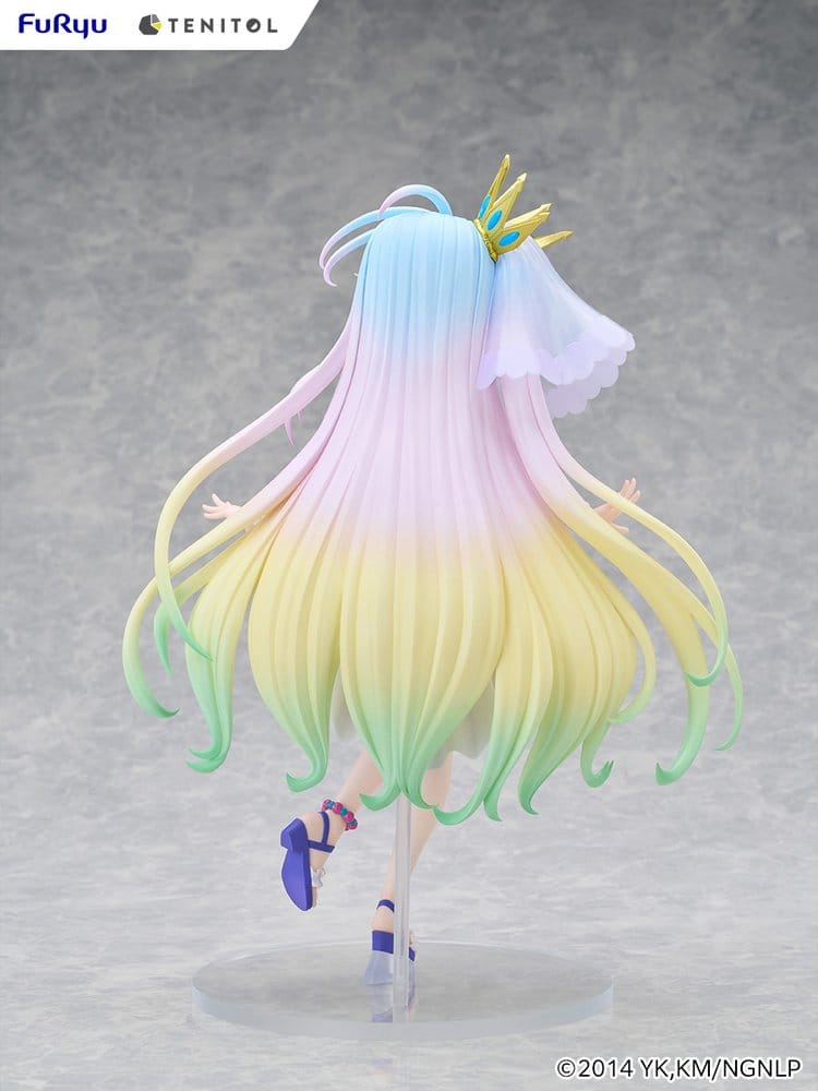 No Game No Life Tenitol Tall PVC Figur Shiro swimwear dress Ver. 29 cm Image 3
