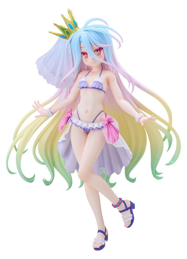 No Game No Life Tenitol Tall PVC Figur Shiro swimwear dress Ver. 29 cm Image 1