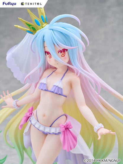 No Game No Life Tenitol Tall PVC Figur Shiro swimwear dress Ver. 29 cm Image 9