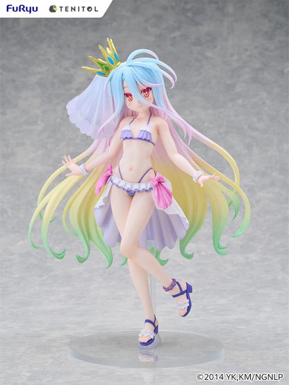 No Game No Life Tenitol Tall PVC Figur Shiro swimwear dress Ver. 29 cm Image 10