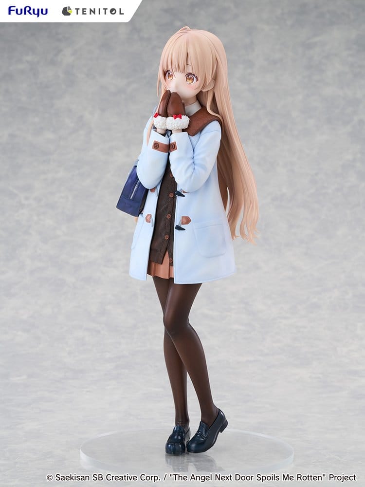The Angel Next Door Spoils Me Rotten Tenitol Tall PVC Figur Mahiru Shiina Winter clothes Ver. 30 cm Image 4