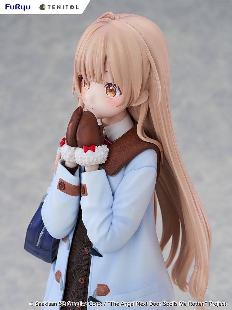 The Angel Next Door Spoils Me Rotten Tenitol Tall PVC Figur Mahiru Shiina Winter clothes Ver. 30 cm Image 7