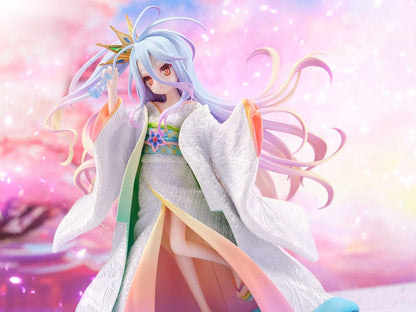 No Game no Life PVC Statue 1/7 Shiro -Shiromuku- 23 cm Image 4