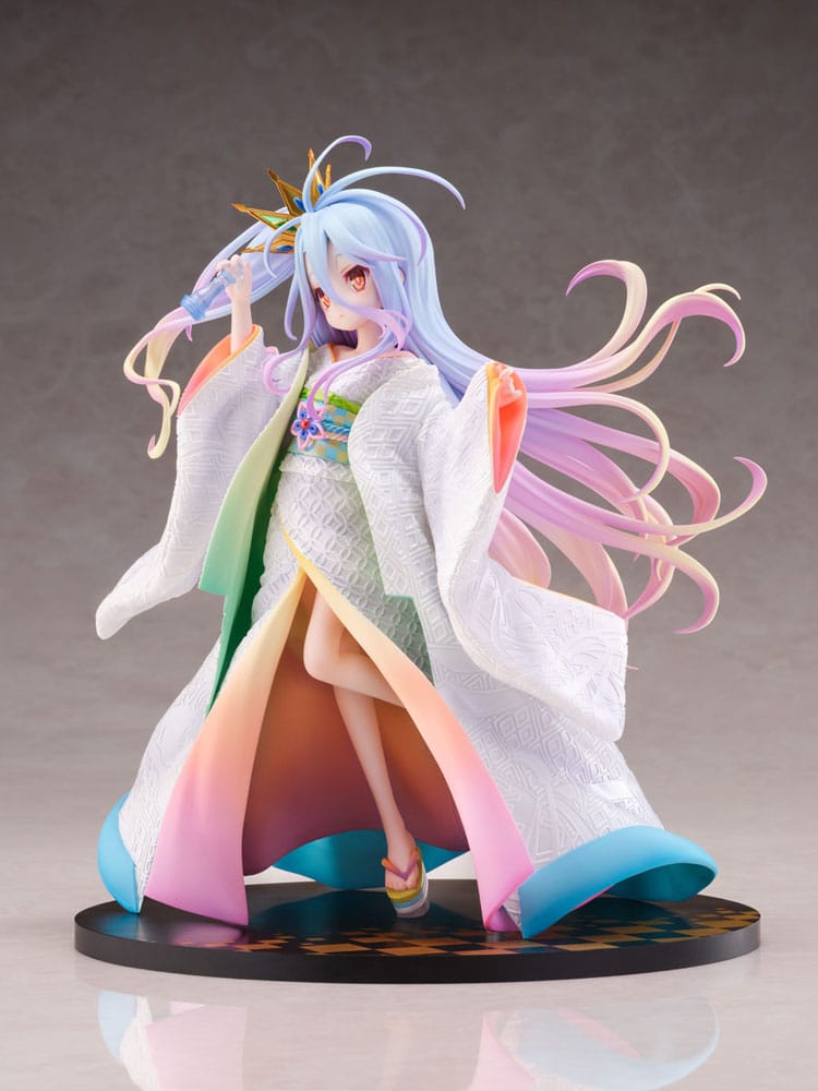 No Game no Life PVC Statue 1/7 Shiro -Shiromuku- 23 cm Image 7