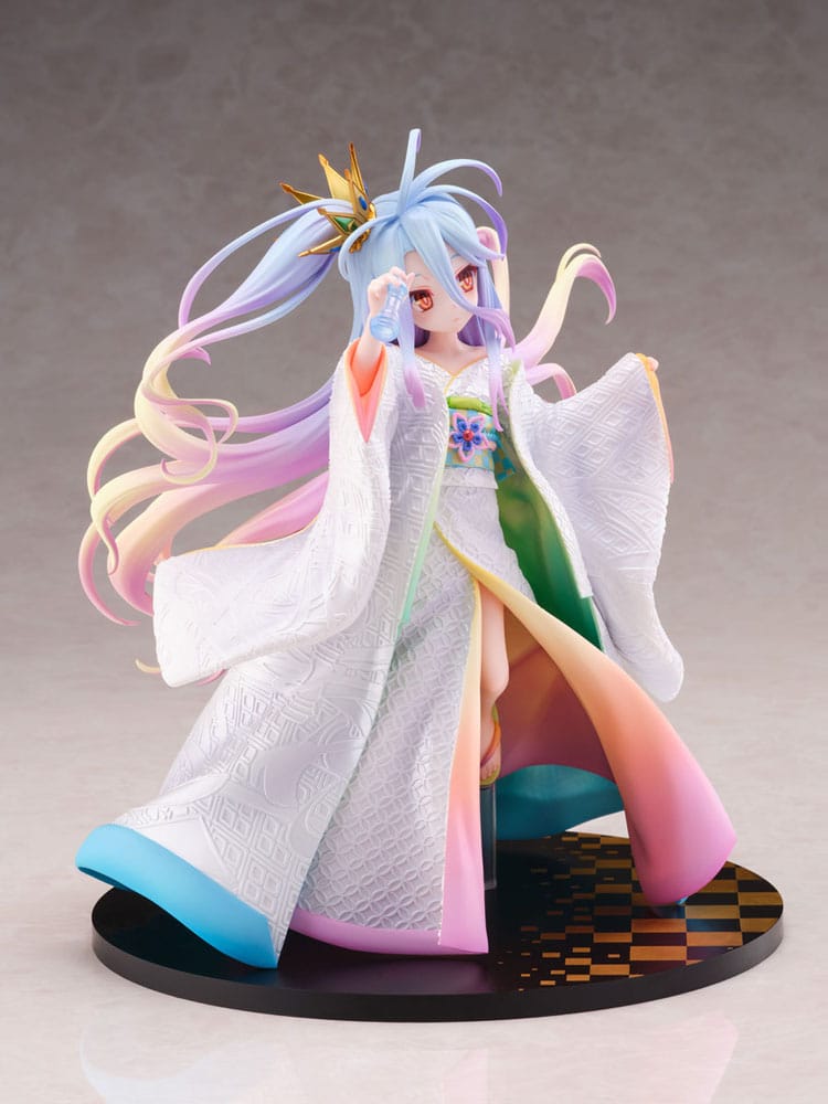 No Game no Life PVC Statue 1/7 Shiro -Shiromuku- 23 cm Image 8