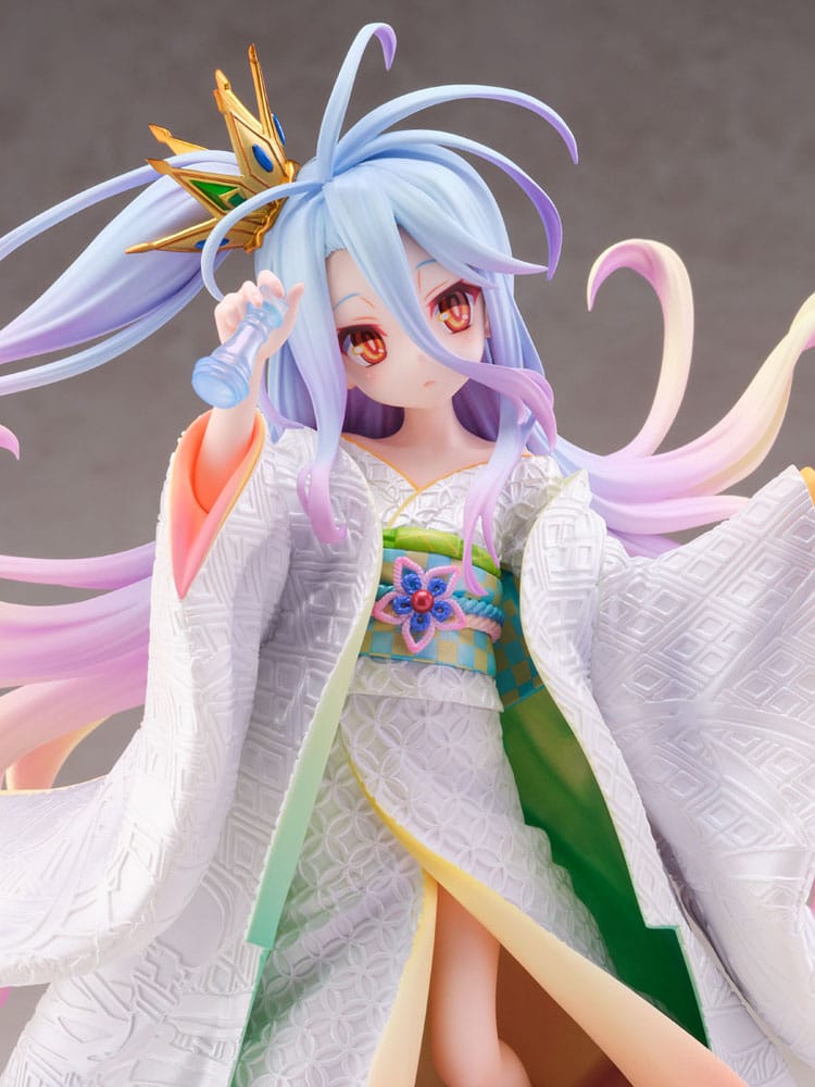 No Game no Life PVC Statue 1/7 Shiro -Shiromuku- 23 cm Image 10