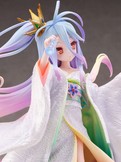 No Game no Life PVC Statue 1/7 Shiro -Shiromuku- 23 cm Image 11