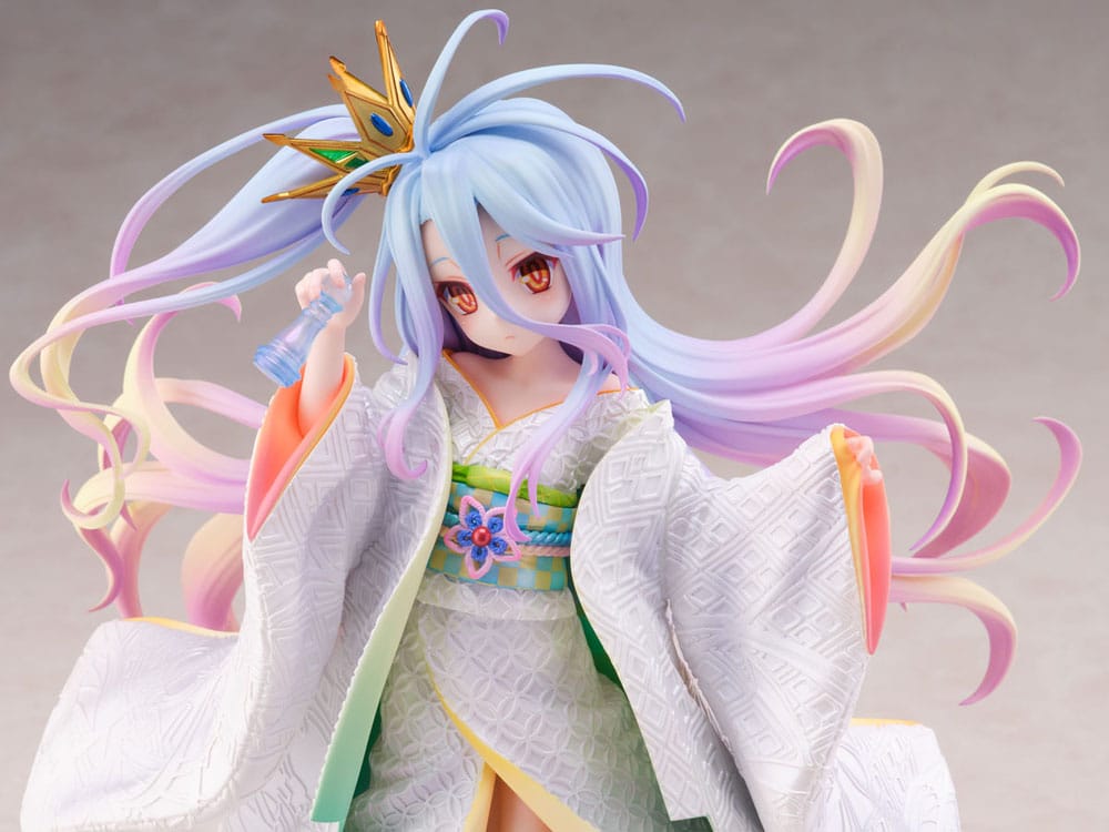 No Game no Life PVC Statue 1/7 Shiro -Shiromuku- 23 cm Image 13