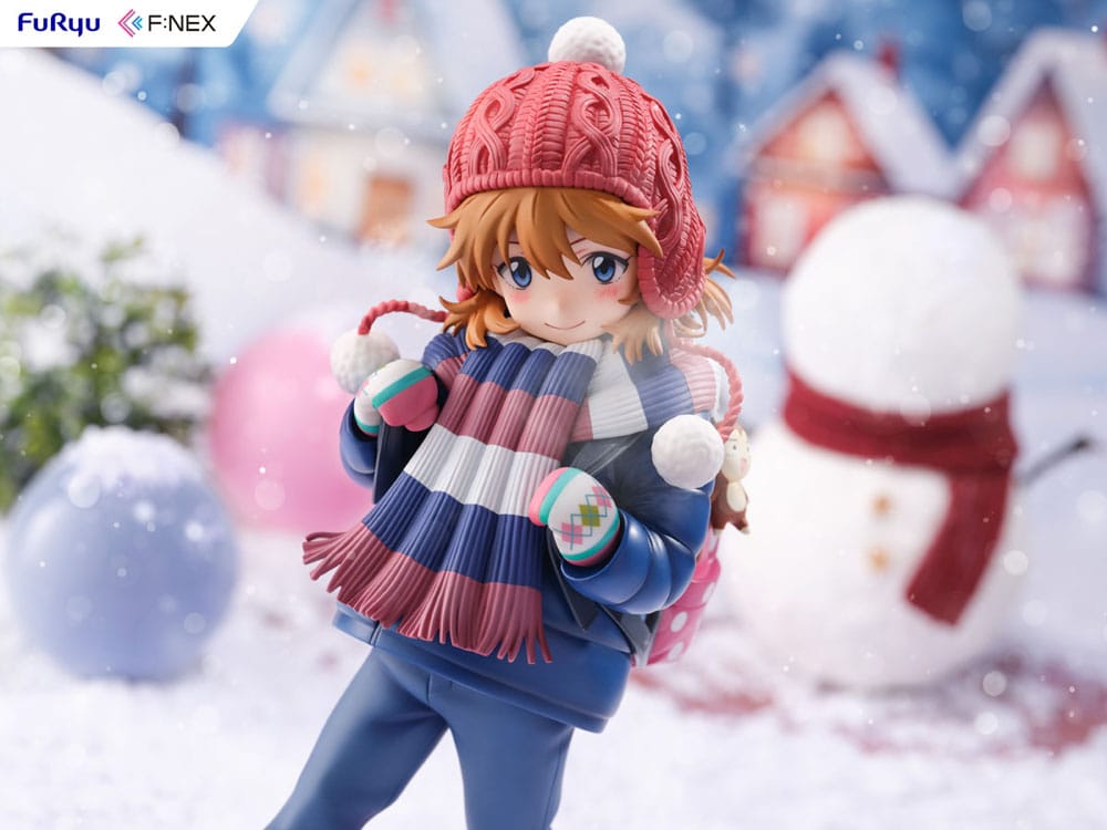 Evangelion: 3.0 + 1.0 Thrice Upon a Time FNEX Statue 1/6 Asuka Shikinami Langley Winter Ver. 20 cm Image 5