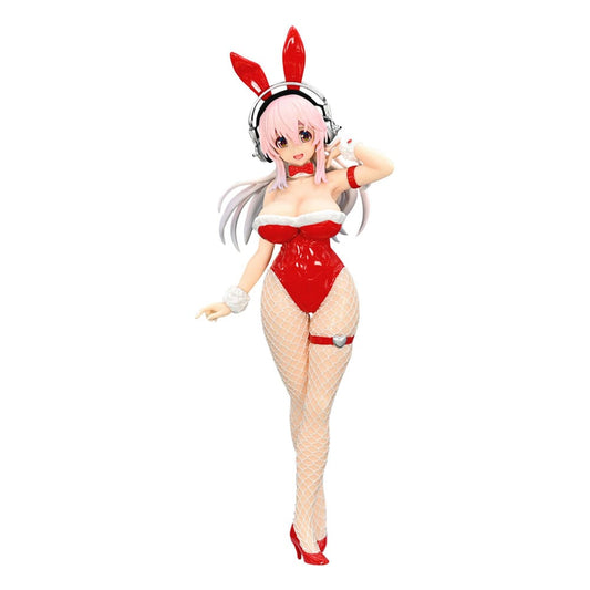 Super Sonico BiCute Bunnies PVC Statue Red Color Ver. 30 cm Image 1