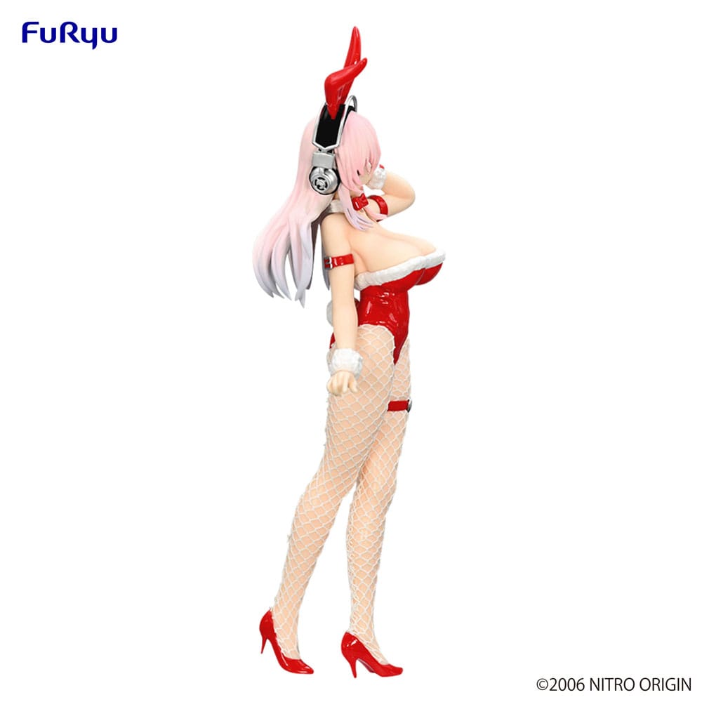 Super Sonico BiCute Bunnies PVC Statue Red Color Ver. 30 cm Image 12