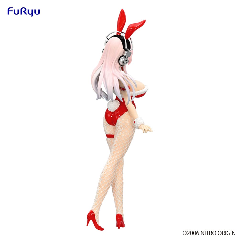 Super Sonico BiCute Bunnies PVC Statue Red Color Ver. 30 cm Image 13
