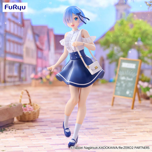 Re:Zero Starting Life in Another World Trio-Try-iT PVC Statue Rem Date Plan Ver. 21 cm Image 1