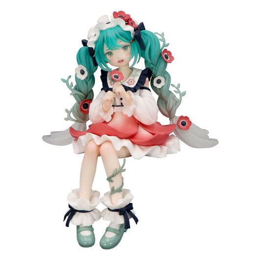 Hatsune Miku Noodle Stopper PVC Statue Hatsune Miku Flower Fairy Anemone 14 cm Image 1