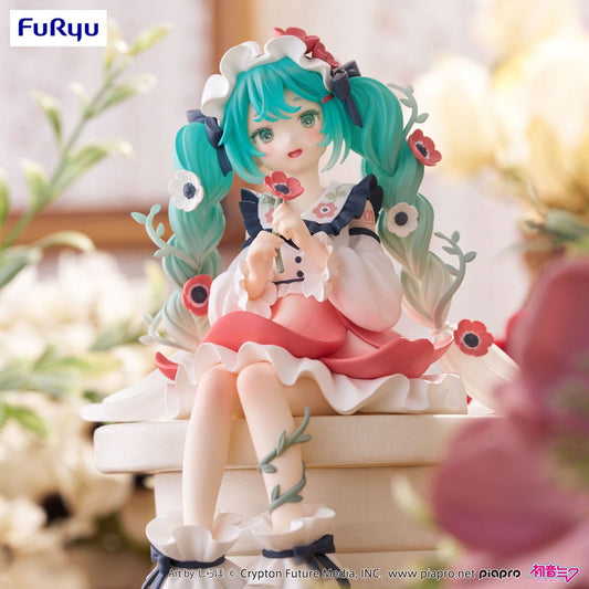 Hatsune Miku Noodle Stopper PVC Statue Hatsune Miku Flower Fairy Anemone 14 cm Image 2