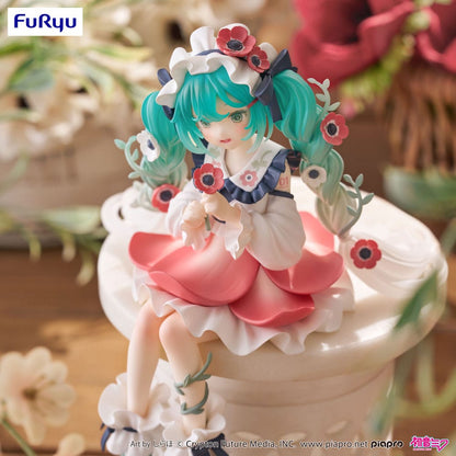 Hatsune Miku Noodle Stopper PVC Statue Hatsune Miku Flower Fairy Anemone 14 cm Image 4