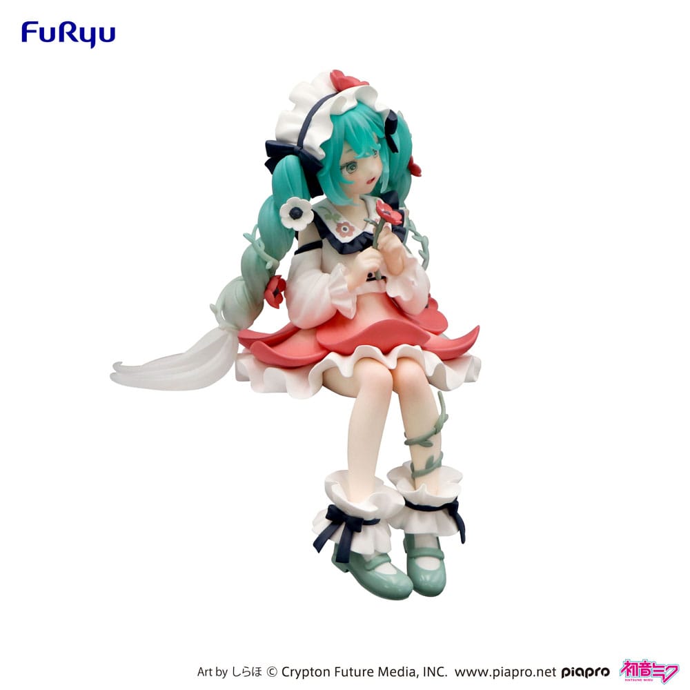 Hatsune Miku Noodle Stopper PVC Statue Hatsune Miku Flower Fairy Anemone 14 cm Image 9